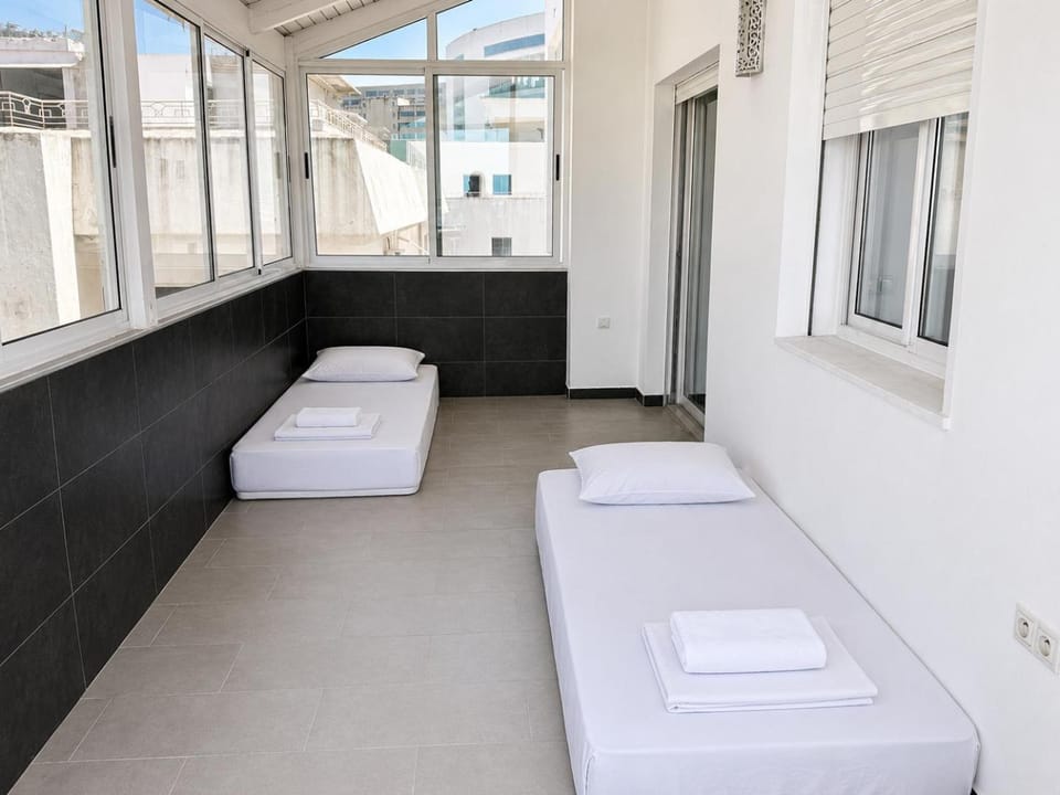 Amazing Beach View - Tangier Roof Top Appart - Piscine & Wifi & Parking Apartment in Tangier