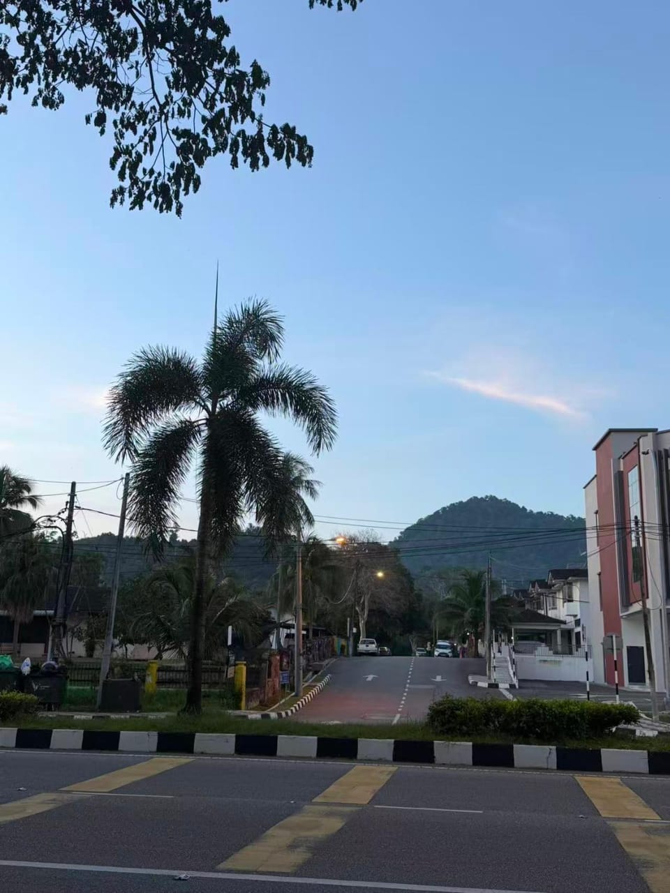 Quiet street view
