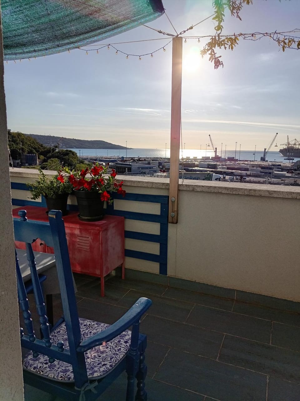 Day, View (from property/room), Balcony/Terrace, Dining area, Sea view