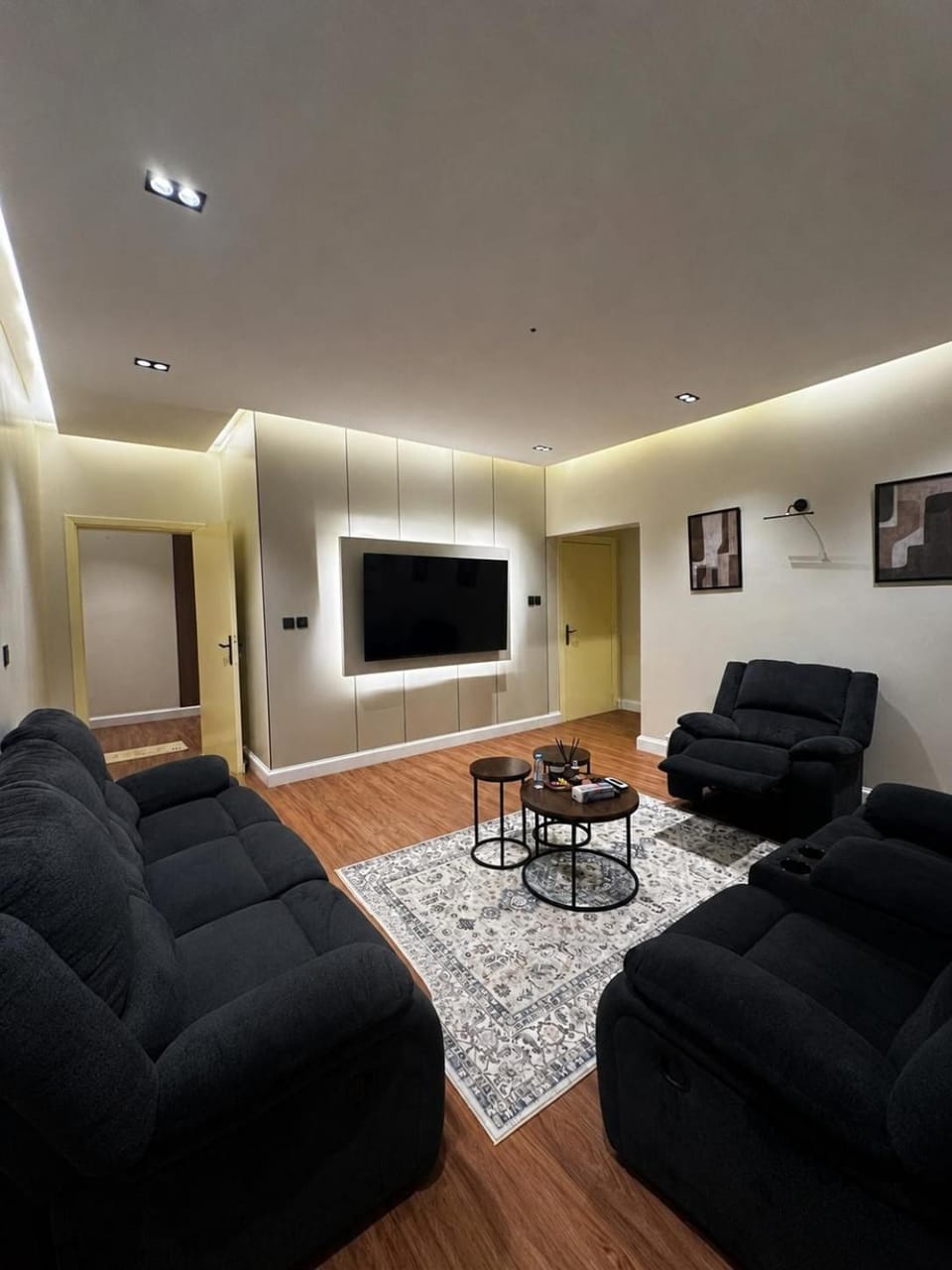 Homey GF 1BR&Big Living room&kitchenCentral Riyadh Apartment in Riyadh
