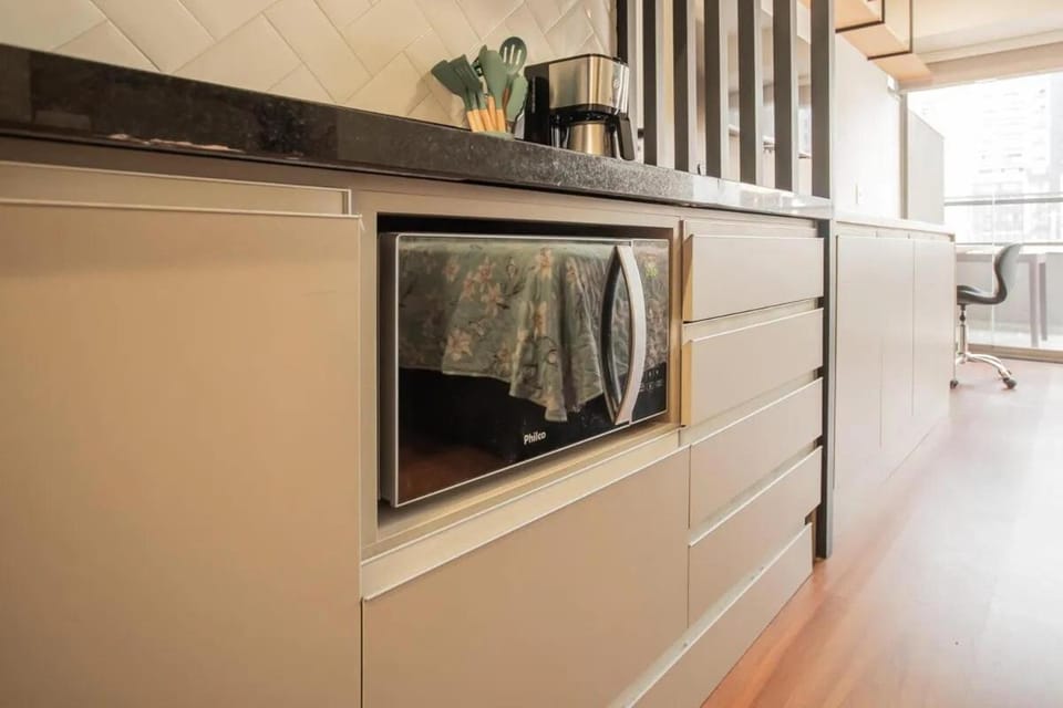Studio Garden cama Queen próx Metro Apartment in Sao Paulo City