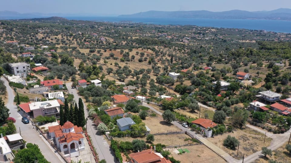 Blue Horizon panoramic sea View- Malakonta Eretrias Apartment in Euboea