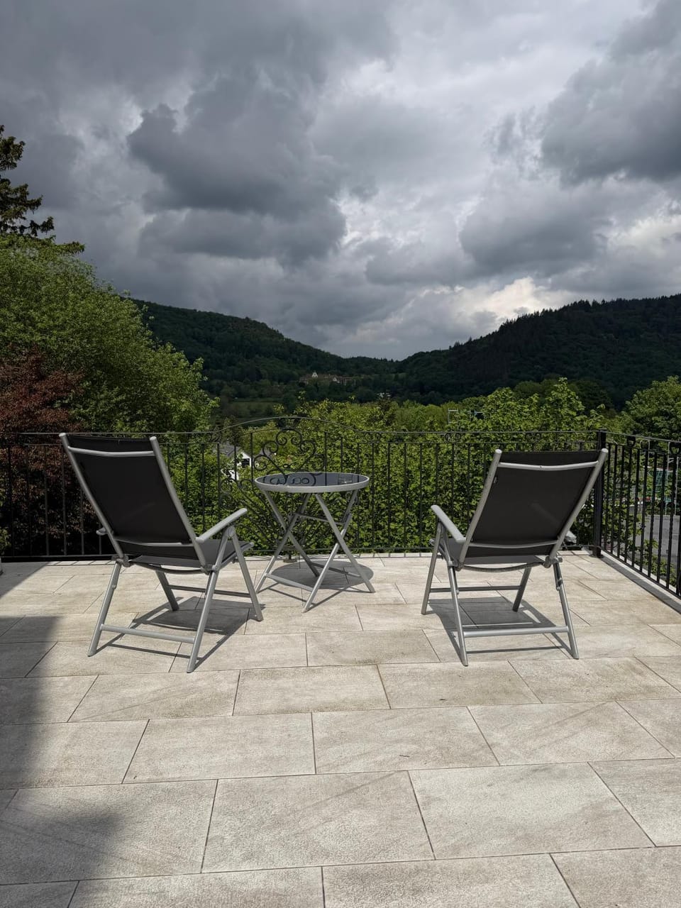 Natural landscape, View (from property/room), Balcony/Terrace, Mountain view, sunbed