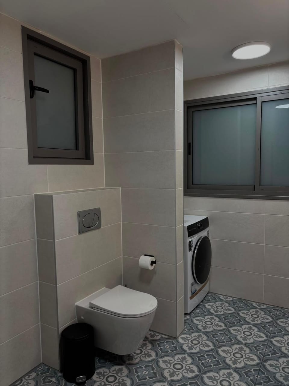 Bathroom, laundry, washing machine, washing machine, dryer
