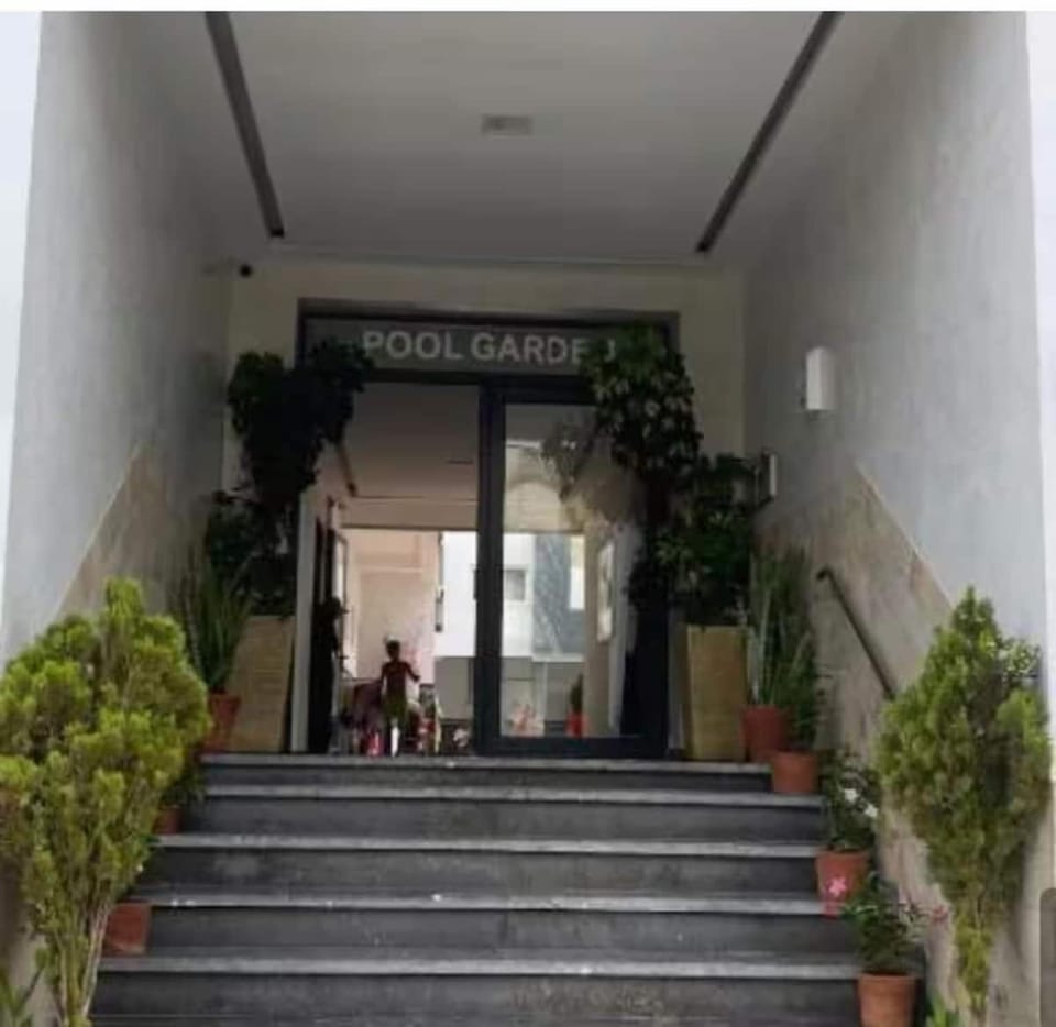 Pool garden, Martil Apartment in Tangier-Tétouan-Al Hoceima