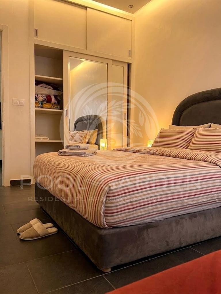 Pool garden, Martil Apartment in Tangier-Tétouan-Al Hoceima
