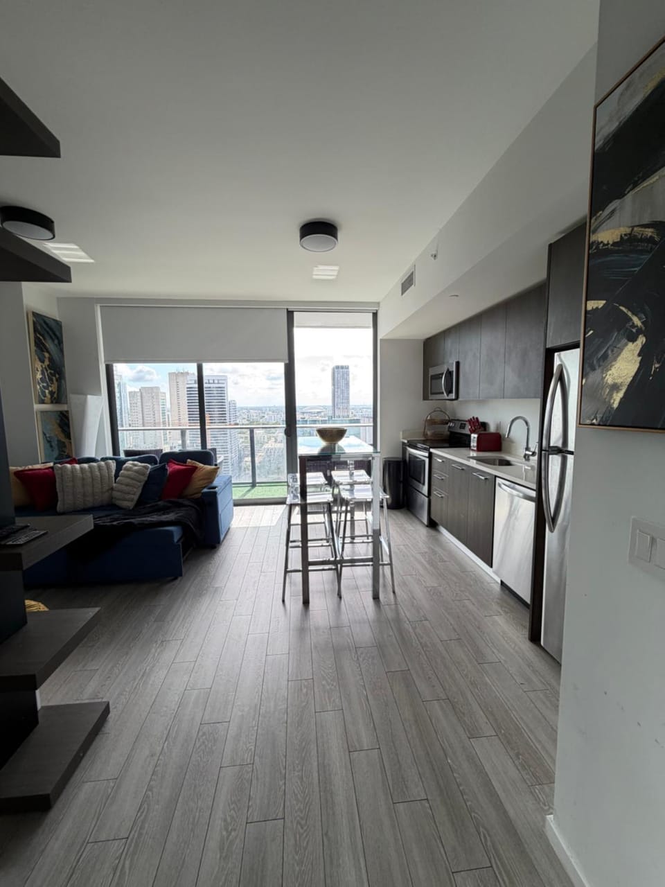 Designer Skyline Studio l Downtown Miami Apartment in Miami