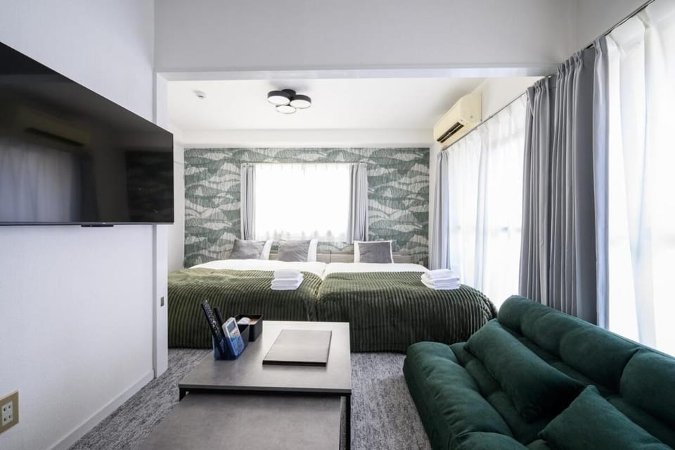 New Open! Kanayama Apartment Hotel Detour #301,3Bed,最大5名 Apartment in Hiroshima