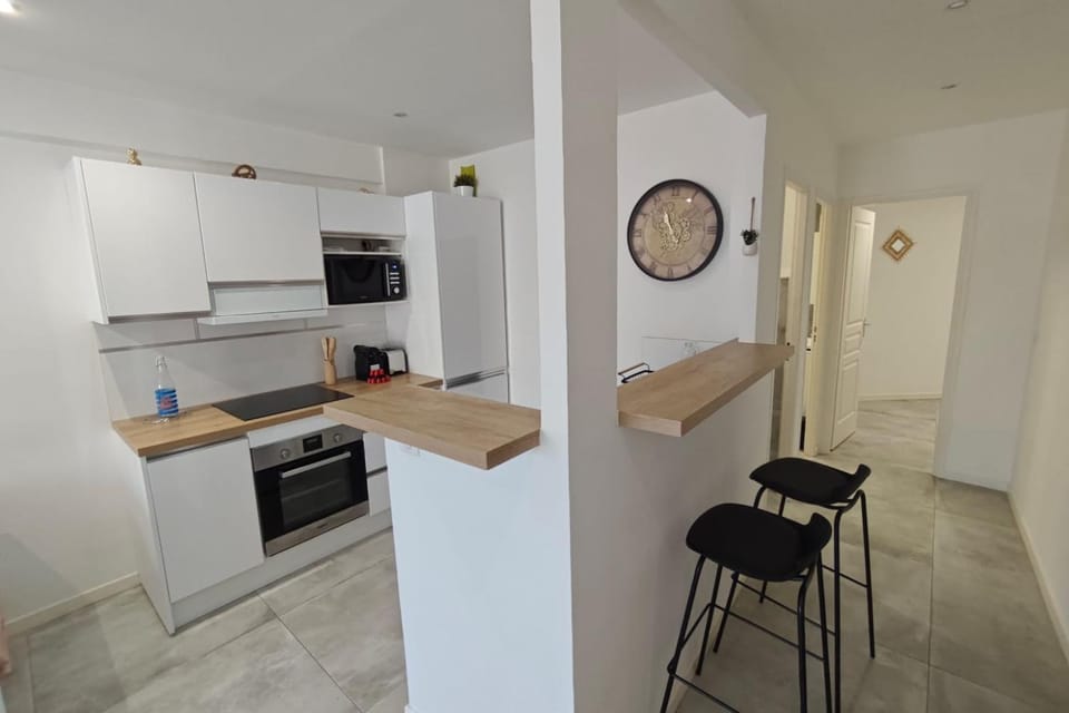 Appart 2 chambres calme & lumineux proche tram Apartment in Nice