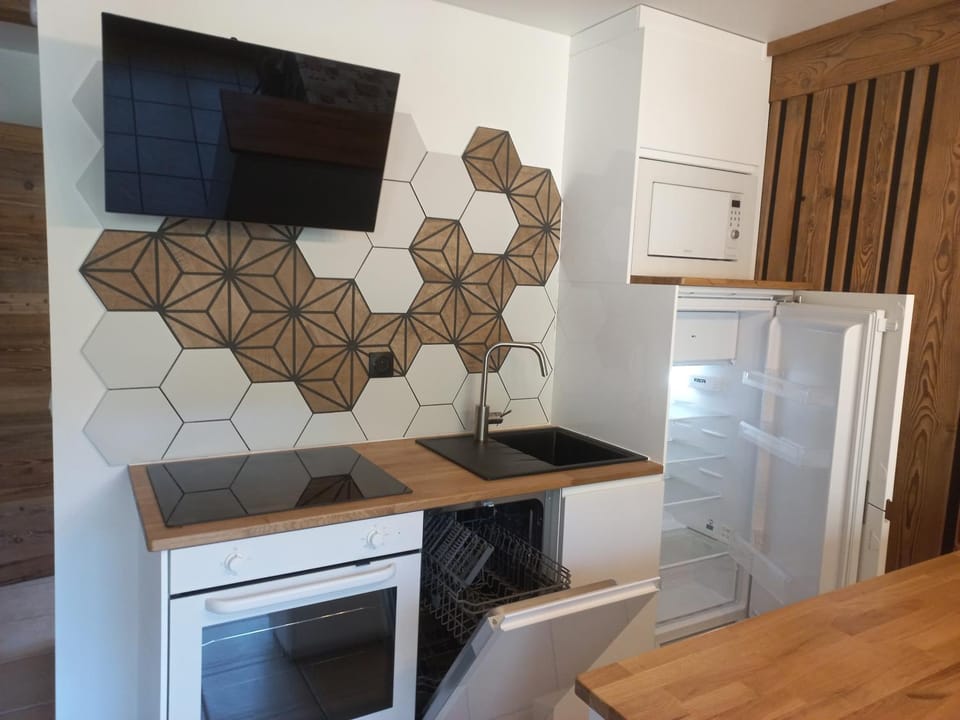 Cozy, village center, TMB Tour MontBlanc Apartment in Les Contamines-Montjoie