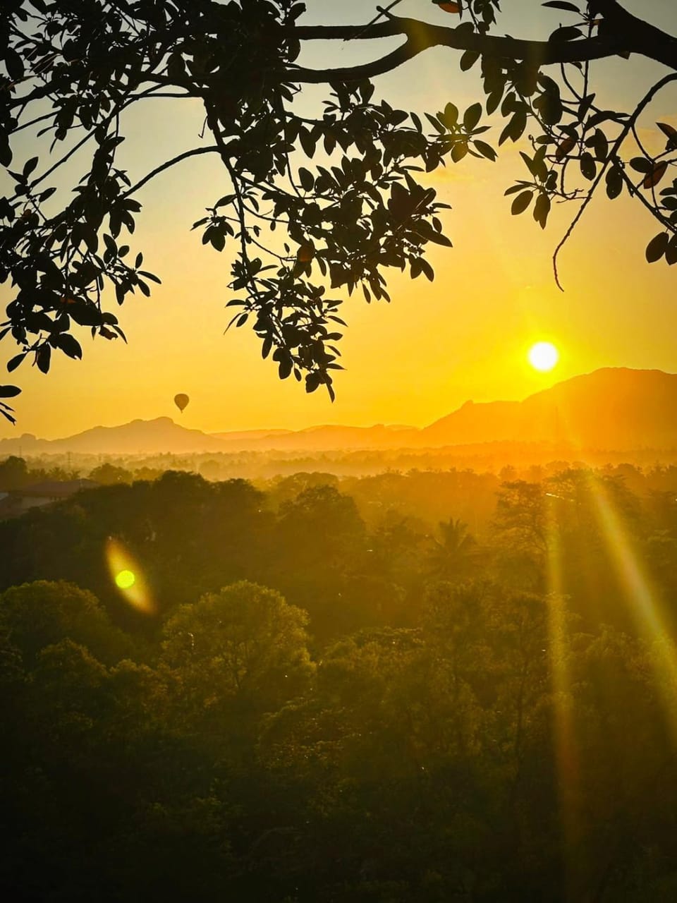 Hiking, Mountain view, Sunrise
