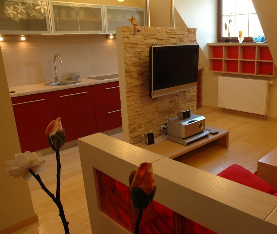 Kitchen or kitchenette, Dining area, Bedroom