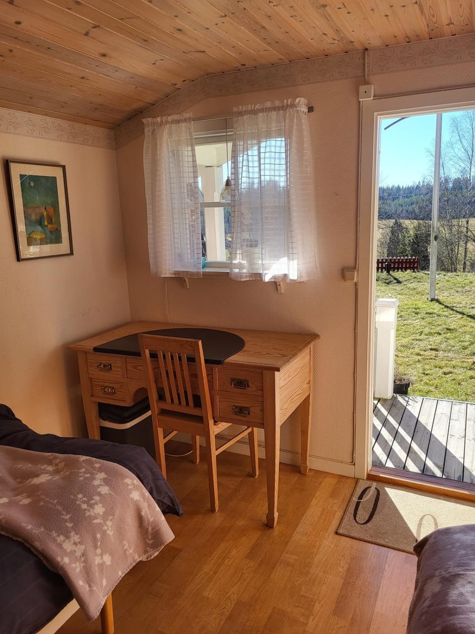 Guest house at E22, nature and free electric car charging House in Kalmar County, Sweden