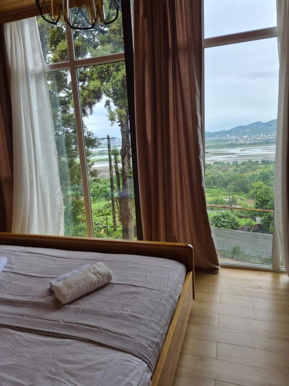 Bed, View (from property/room), Bedroom, towels