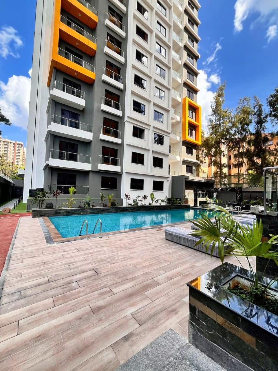 Pool view, Swimming pool