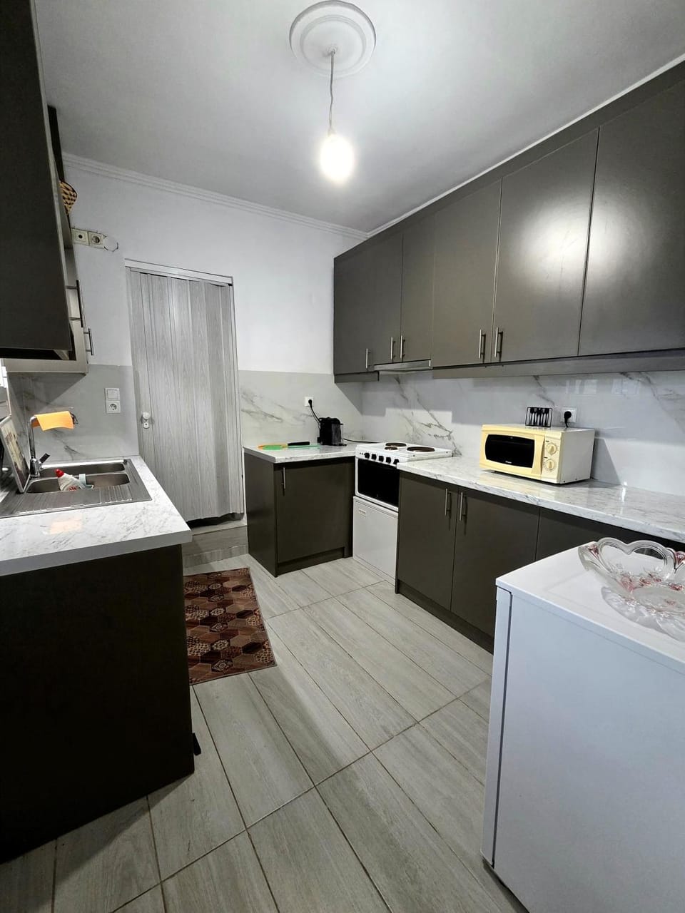 Kitchen or kitchenette, kitchen