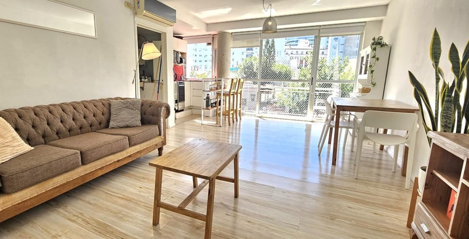 Pura luz Dos ambientes en Palermo Hollywood Apartment in Buenos Aires