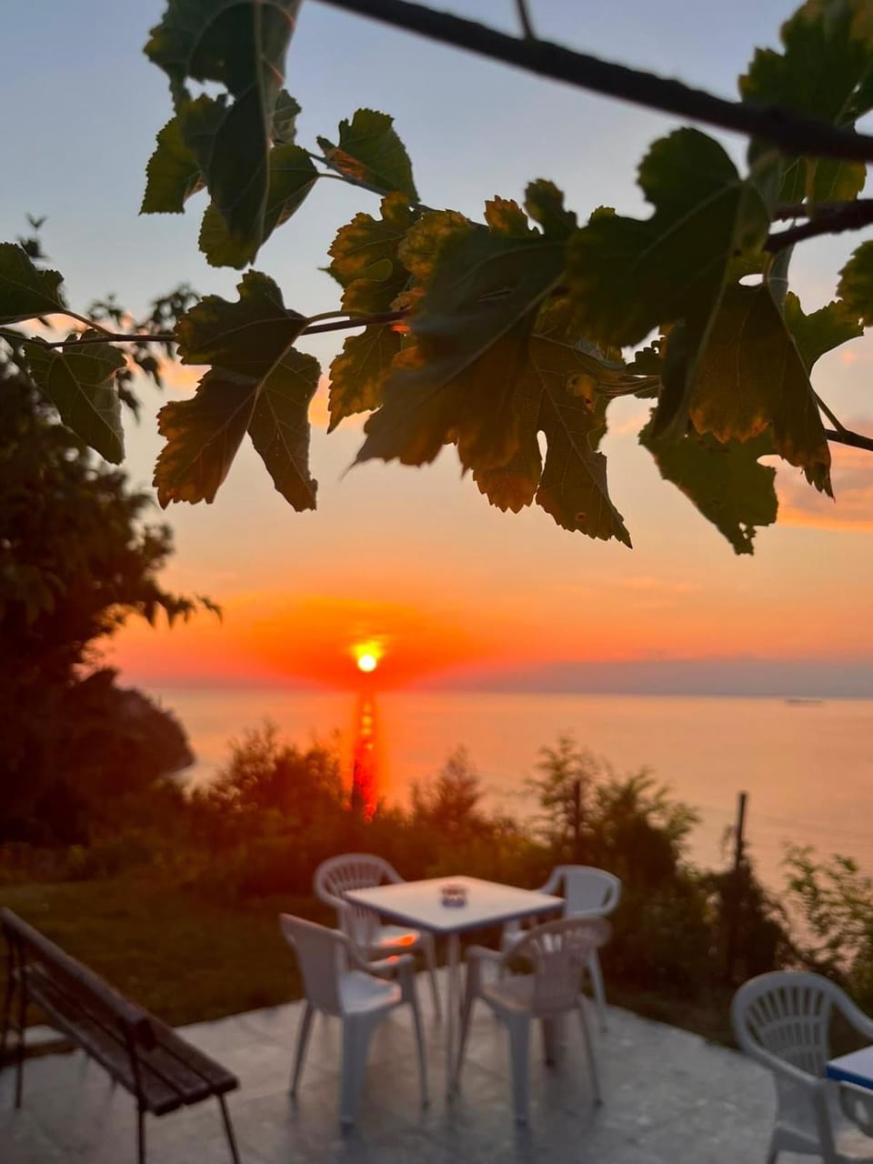 Sea view, Sunset