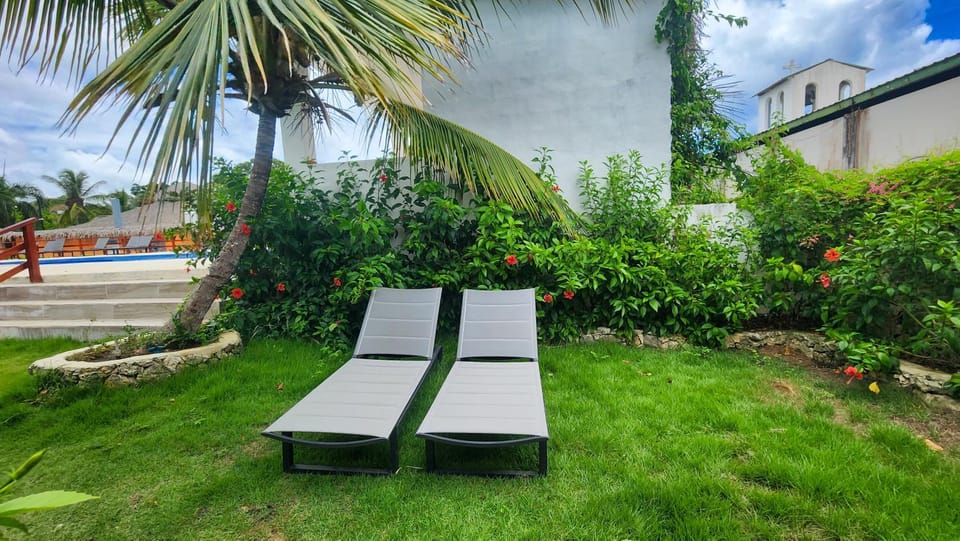 Day, Natural landscape, Garden, Garden view, sunbed