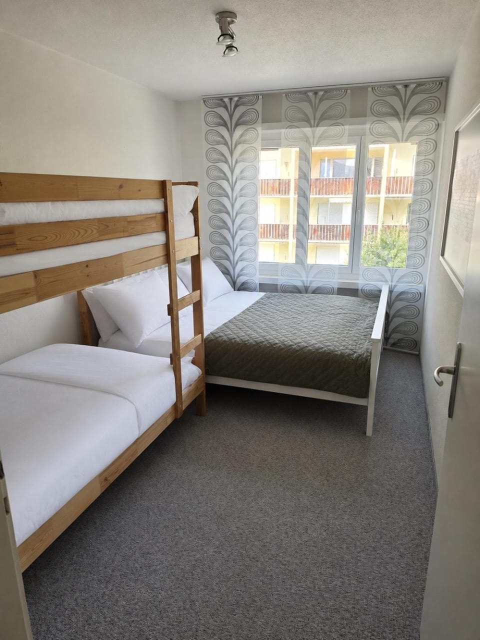 Bed, Photo of the whole room, Bedroom, bunk bed
