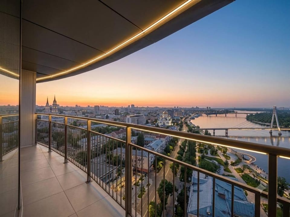 Мост сити апартаменты вид река кв 151 Apartment in Dnipro