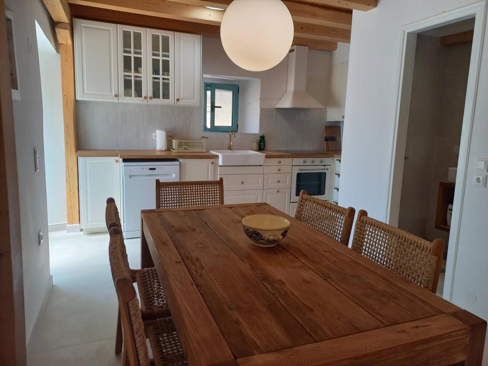 Light Blue Stonehouse Villa in Lefkada, Lefkada Municipality, Greece