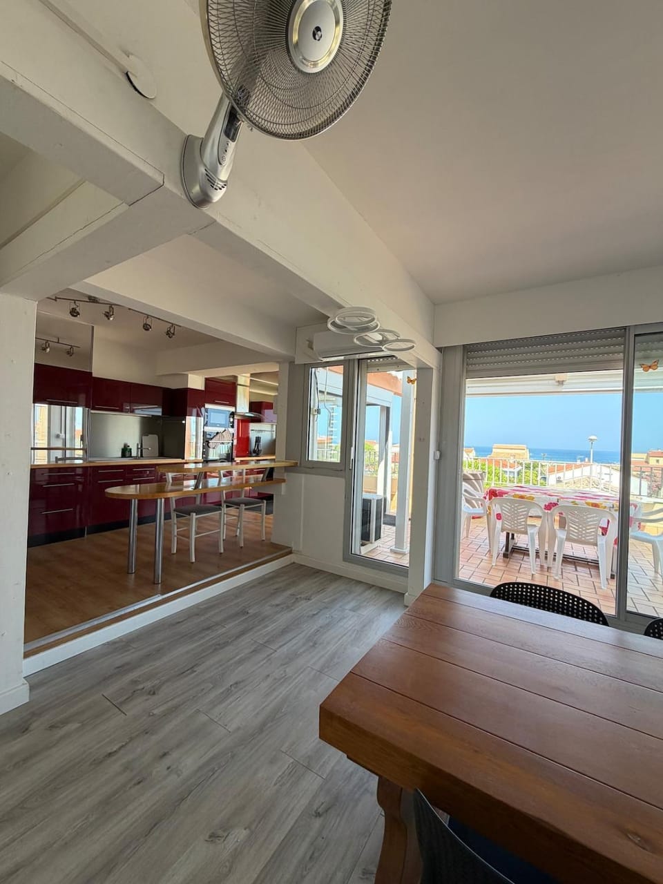 Appartement 6 pers, vue mer Apartment in Le Barcarès