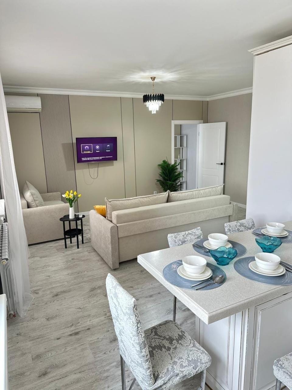 Уютные апартаменты с красивым видом на Экспо Apartment in Kazakhstan