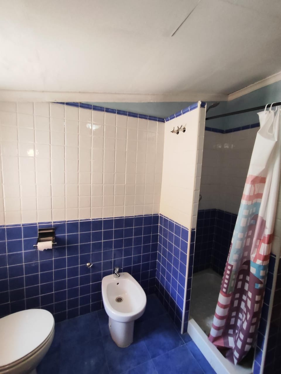 Shower, Bathroom, bidet, towels