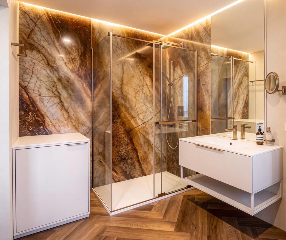 Shower, Bathroom, washing machine