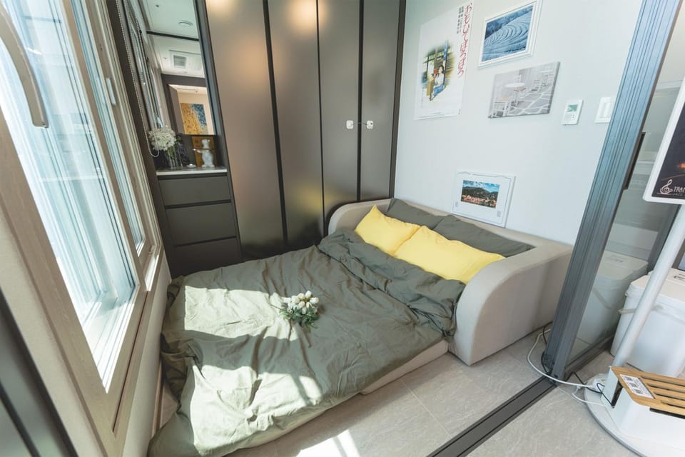 Bedroom, Sea view