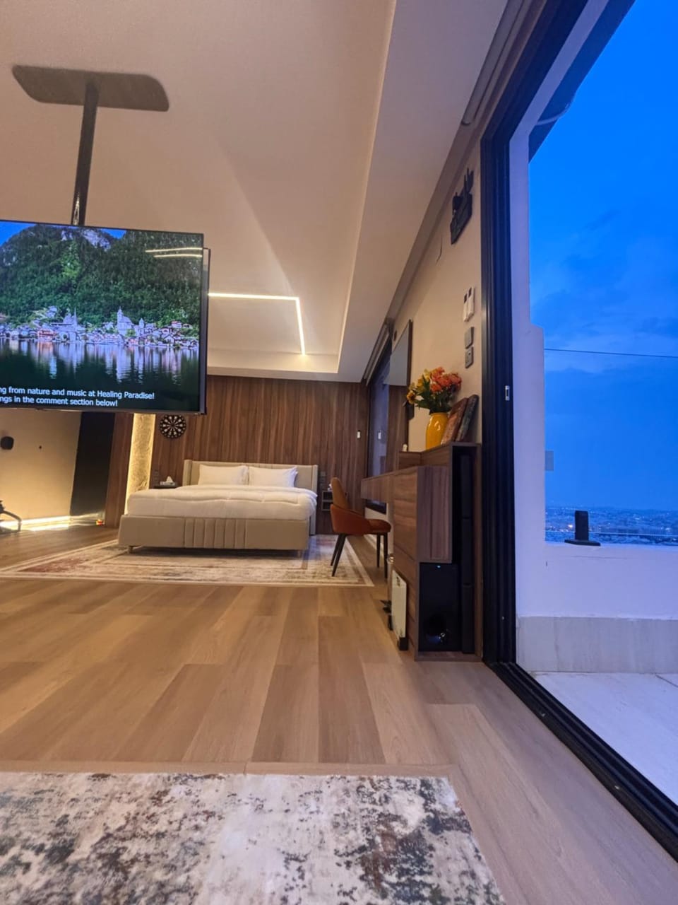 استديو قمة النخيل إطلالة كاملة Apartment in Saudi Arabia