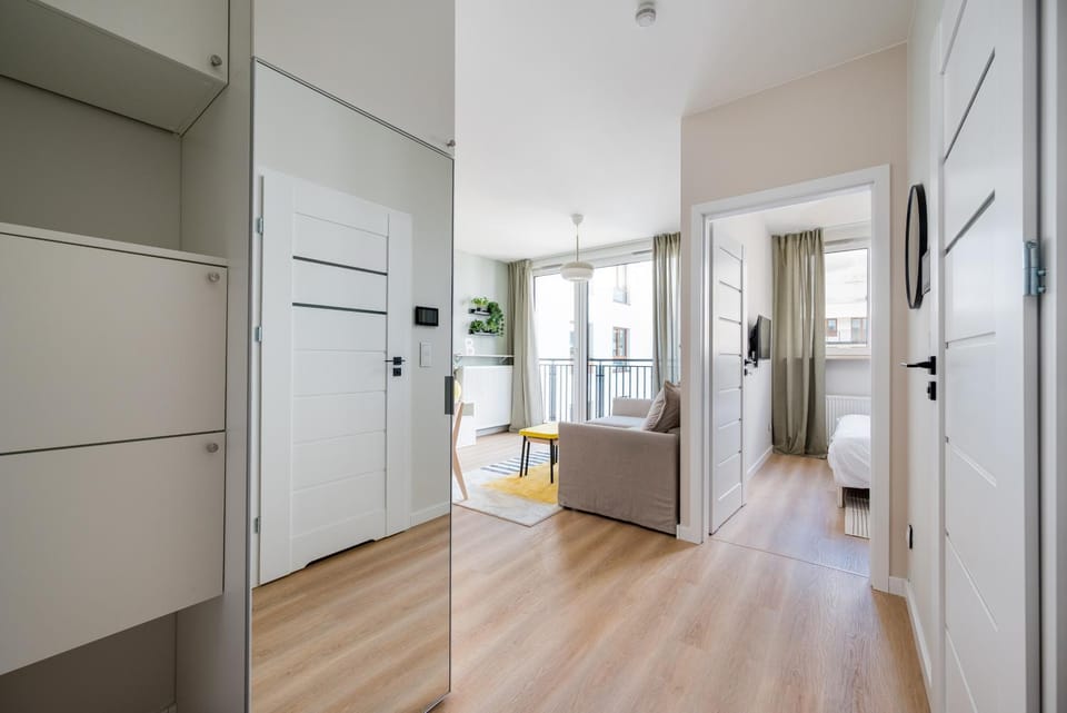 Photo of the whole room, wardrobe