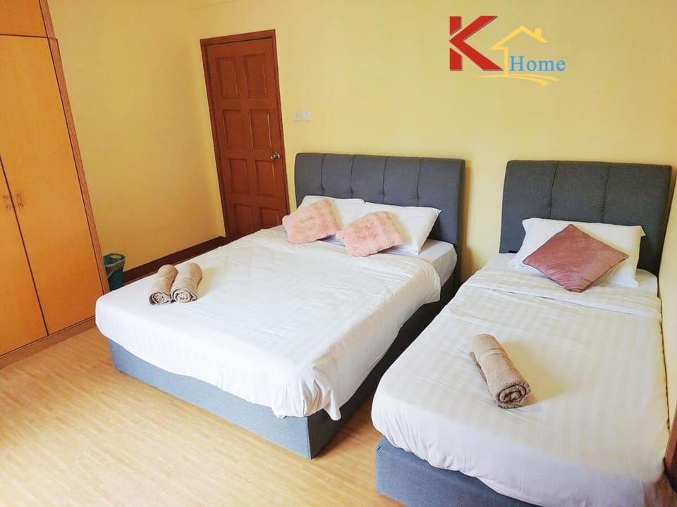 Cozy KHome -MarinaCourt - CITY Centre -3B2R -8Pax Apartment in Kota Kinabalu