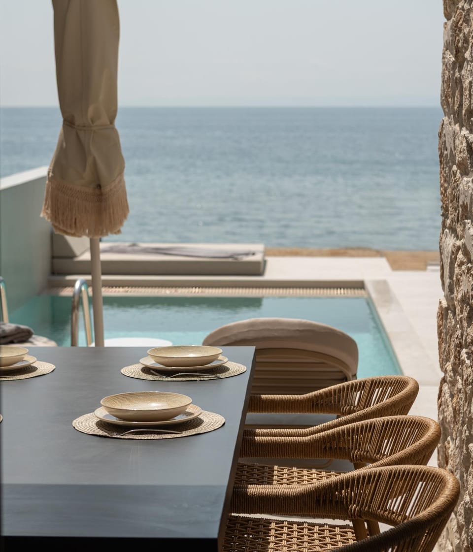 Strovilla Gaia Luxury Private Beachfront Villas Villa in Halkidiki