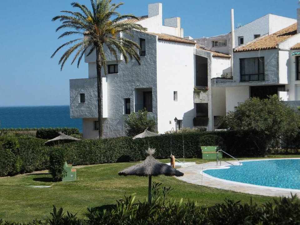 Facade/entrance, Natural landscape, Garden, Swimming pool