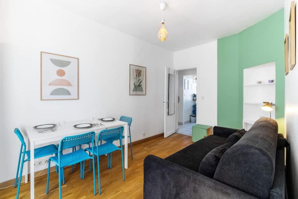 Appartement cosy 6 pers - Porte de Paris - 3e Apartment in Aubervilliers