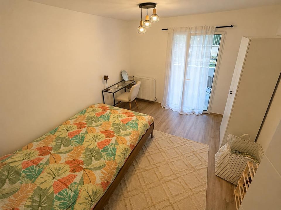 Cozy 2-bedroom apartment with terrace for 4 people Apartment in Villeurbanne