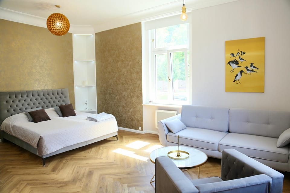 Living room, Bedroom