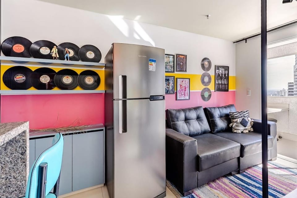 Studio Design no Jardim Goiás - 100 m do Shopping Flamboyant Apartment in Goiania