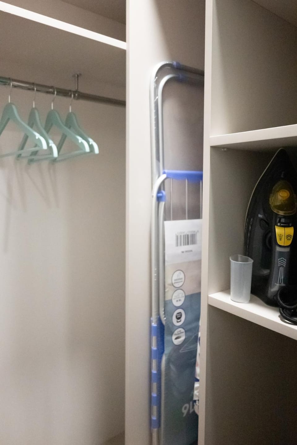 flat iron, wardrobe, dryer