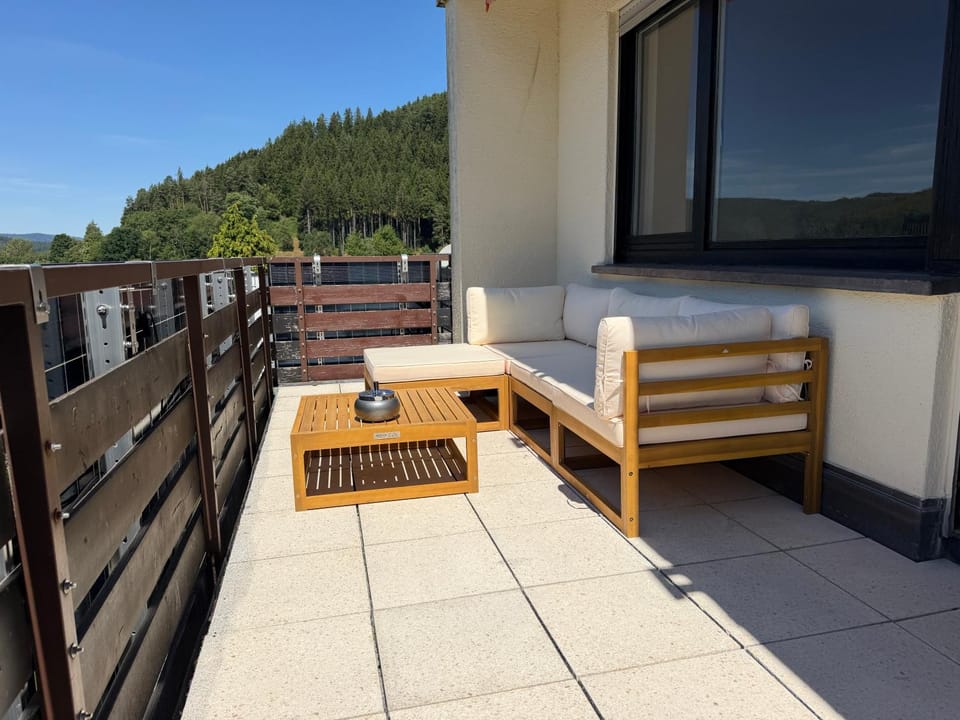 Day, Natural landscape, View (from property/room), Balcony/Terrace, Mountain view