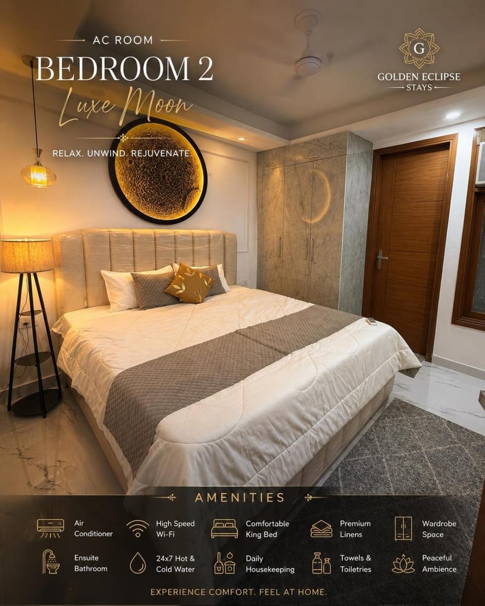 Golden Eclipse Luxury Stays Apartment in New Delhi