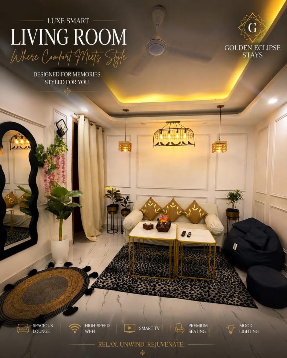 Golden Eclipse Luxury Stays Apartment in New Delhi