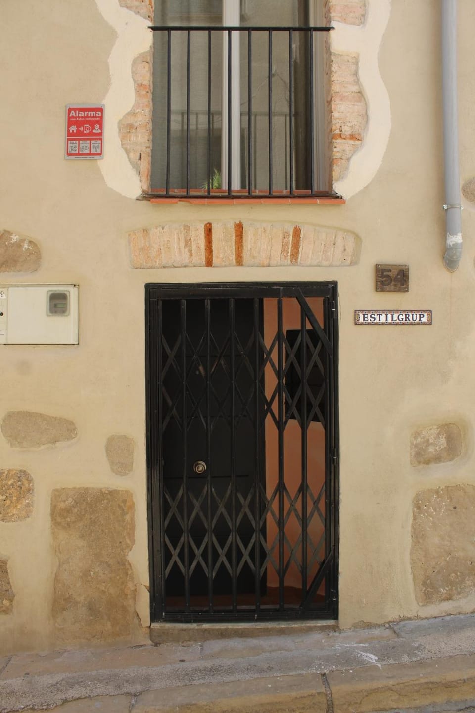 3-Story Gaudi Building with Montserrat Stone Apartment in Catalonia