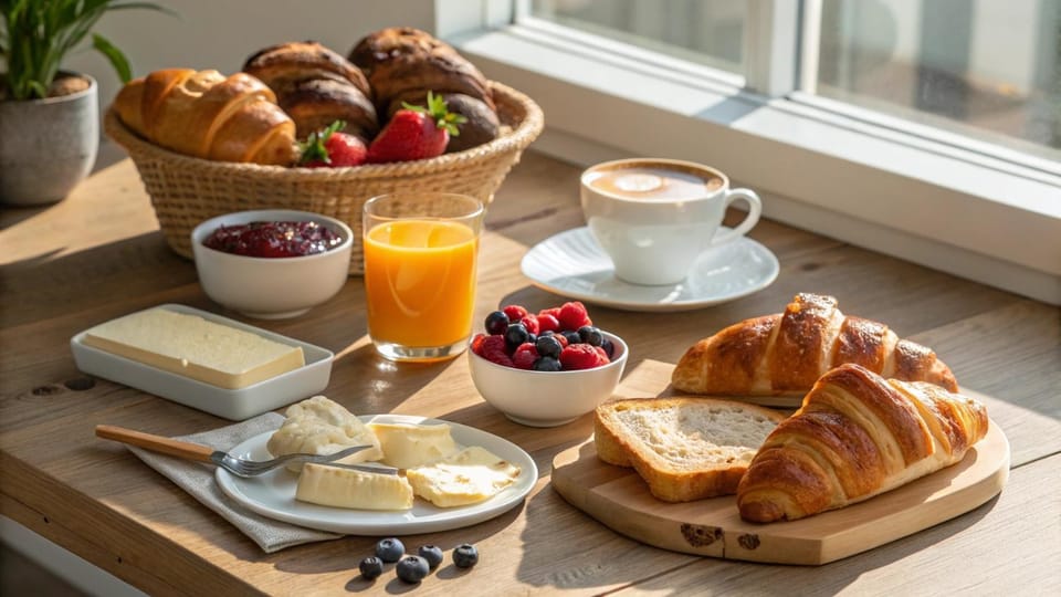 Breakfast, Continental breakfast