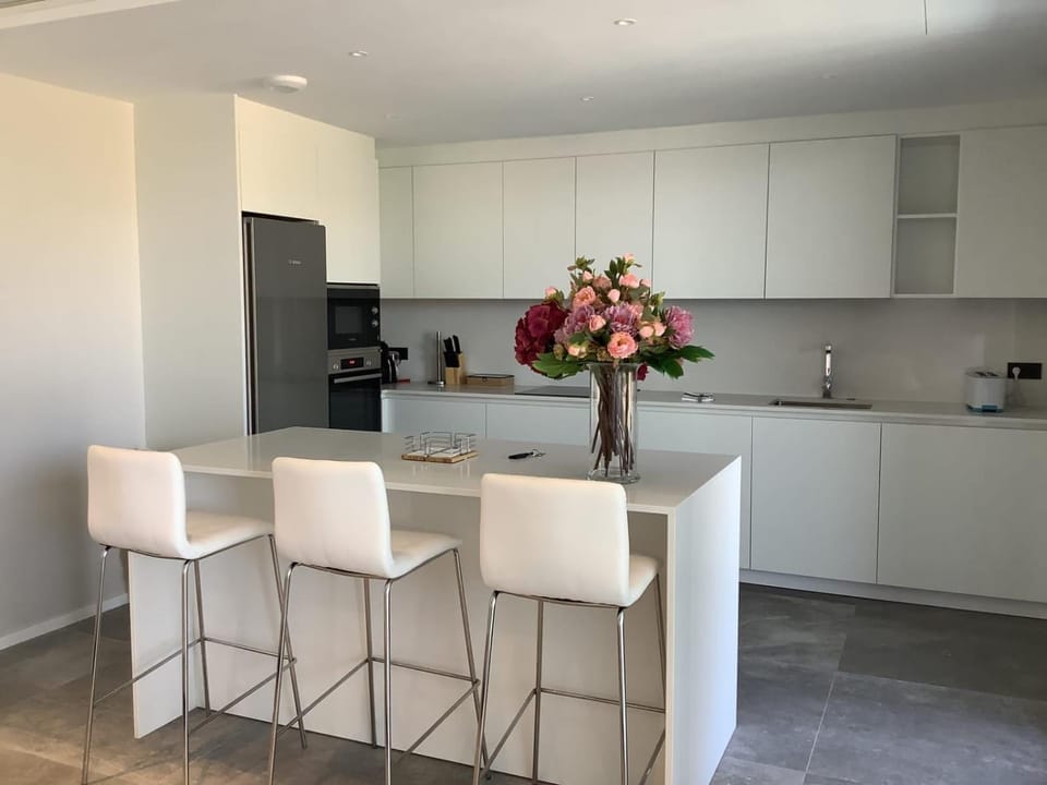 Kitchen or kitchenette, Dining area, oven