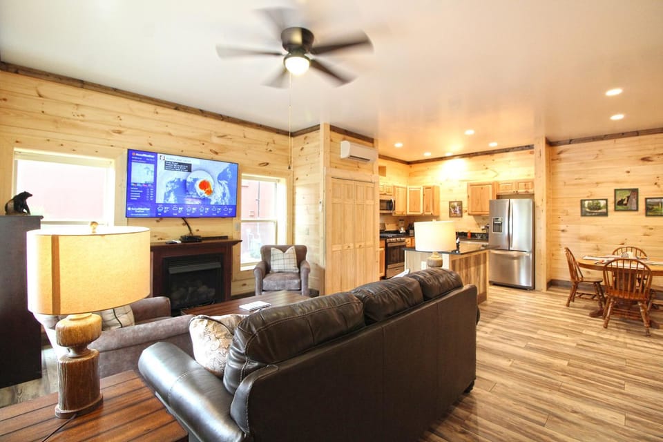Huggie Bear Located in Bryson Village in Town Villa in Bryson City
