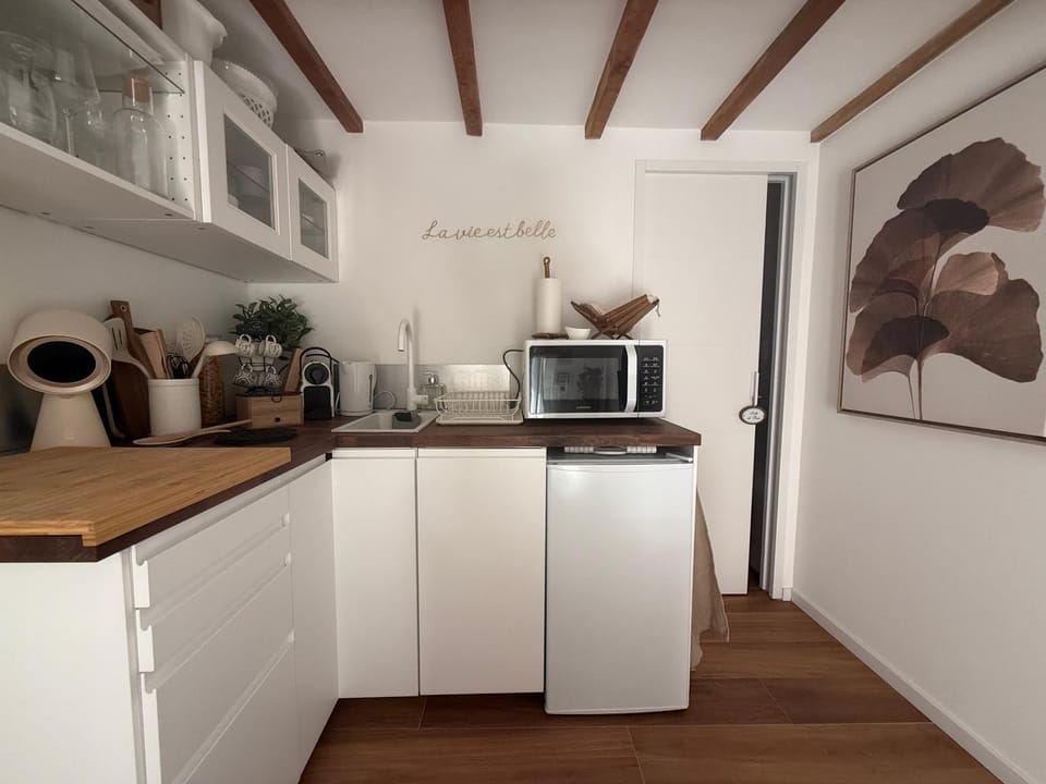 Kitchen or kitchenette, kitchen