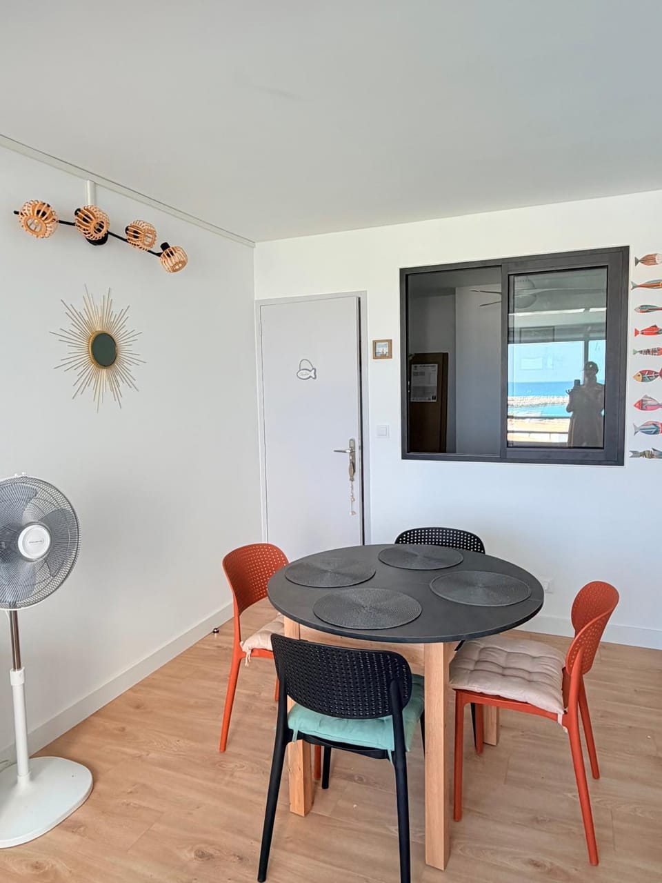 L'Écrin Bleu for 3 or 4 people, panoramic view Apartment in Le Barcarès